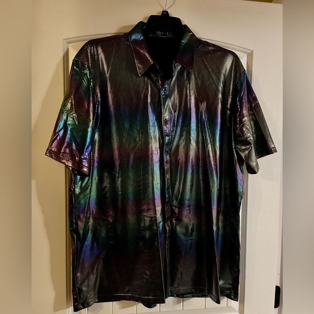 🕺🏻Adult Men’s 1970 Disco Costume🪩🎵 - Picture 3 of 8